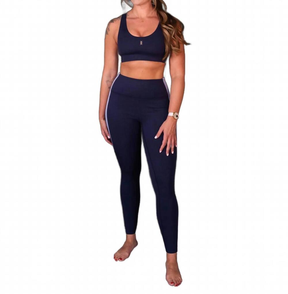 NEW RHONE women's retro revive legging in navy blue